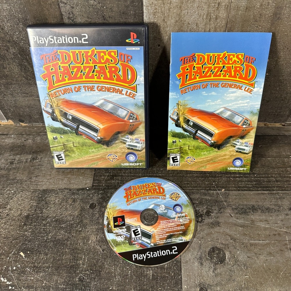 The Dukes of Hazzard Return of the General Lee PS2 PlayStation 2 Complete CIB